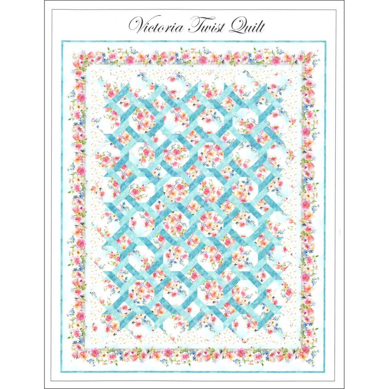 Victoria Twist Quilt Pattern Two Sizes In The Beginning Fabrics